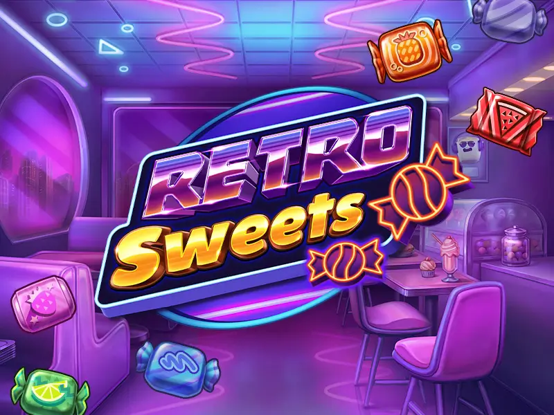 Hình ảnh quảng cáo cho khuyến mãi Retro Sweets